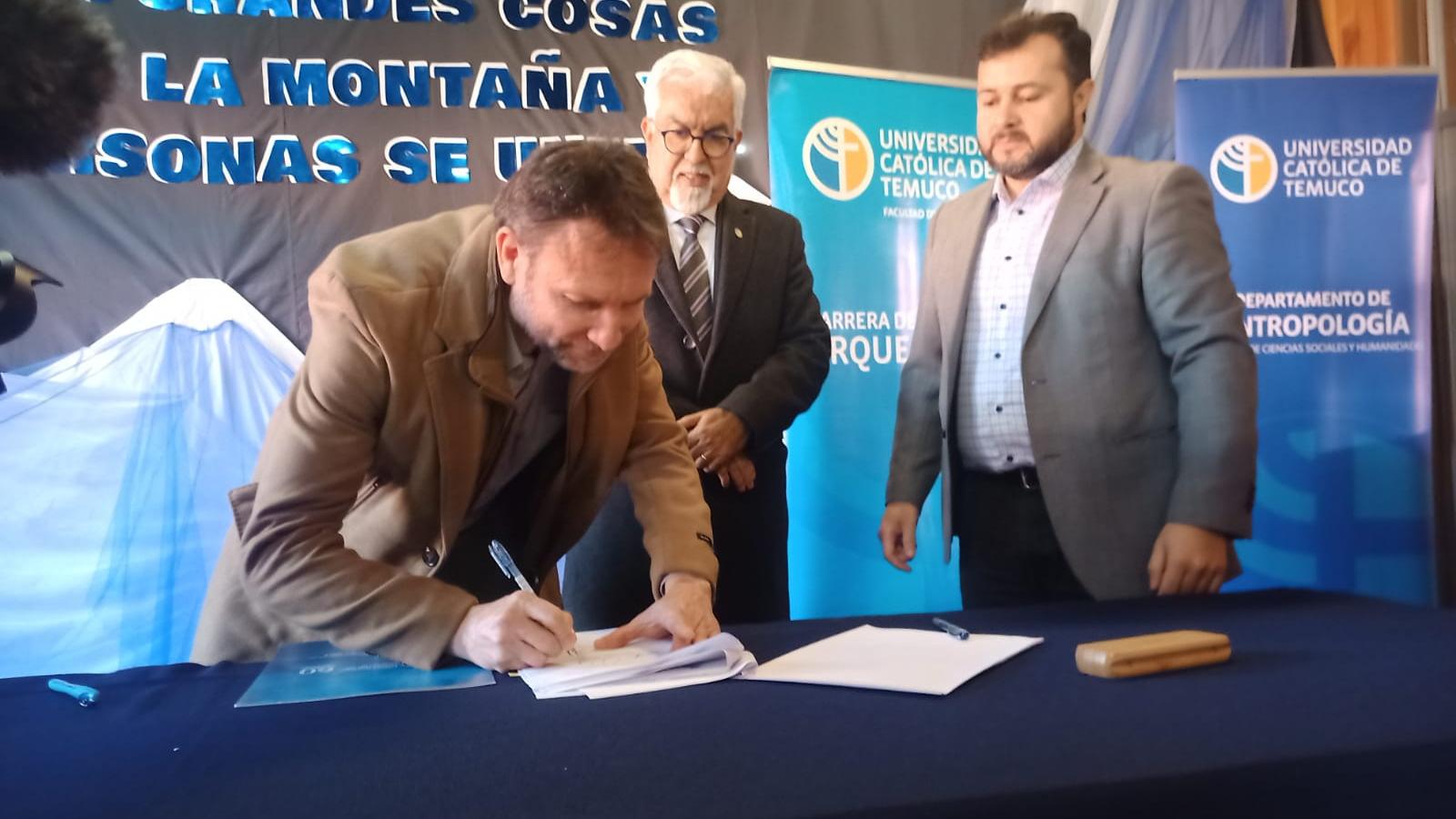 Firman convenio de colaboración sobre patrimonio arqueológico