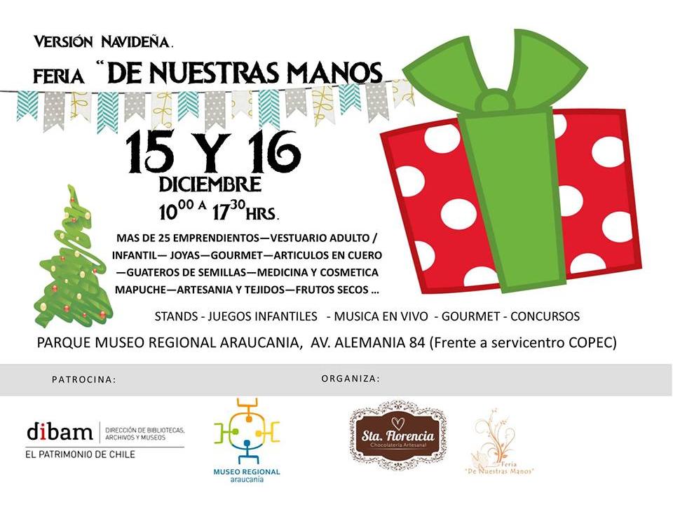 Feria de Nuestras Manos, especial de navidad