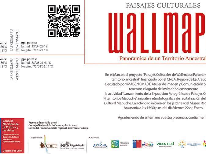 Invitación Paisajes Culturales de Wallmapu: "Panorámicas de un territorio ancestral"