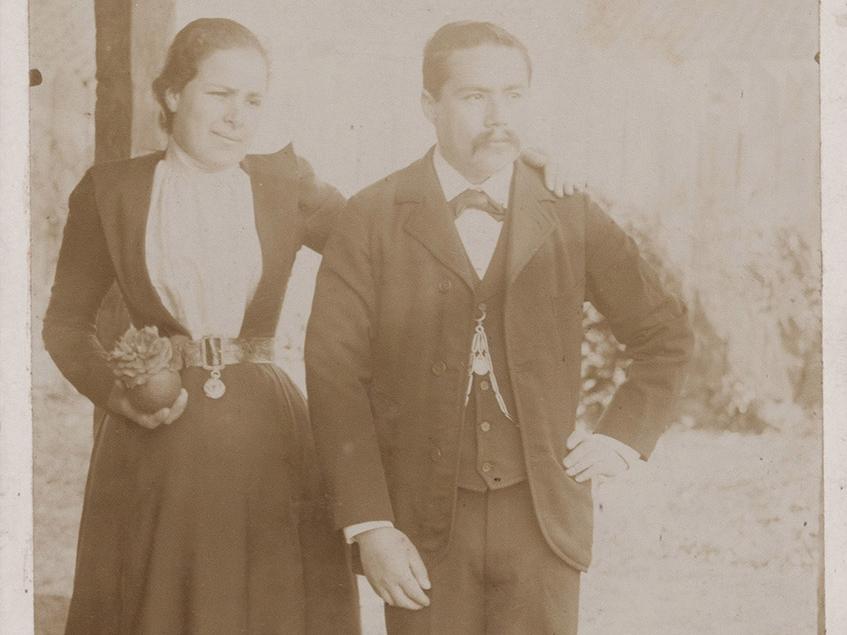 Celia Acuña y Belisario Villagra