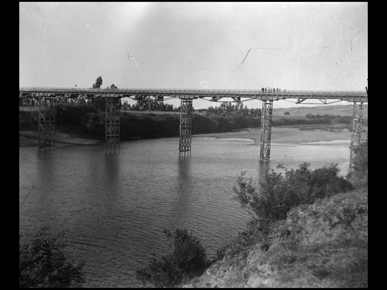 Puente antiguo de Cholchol