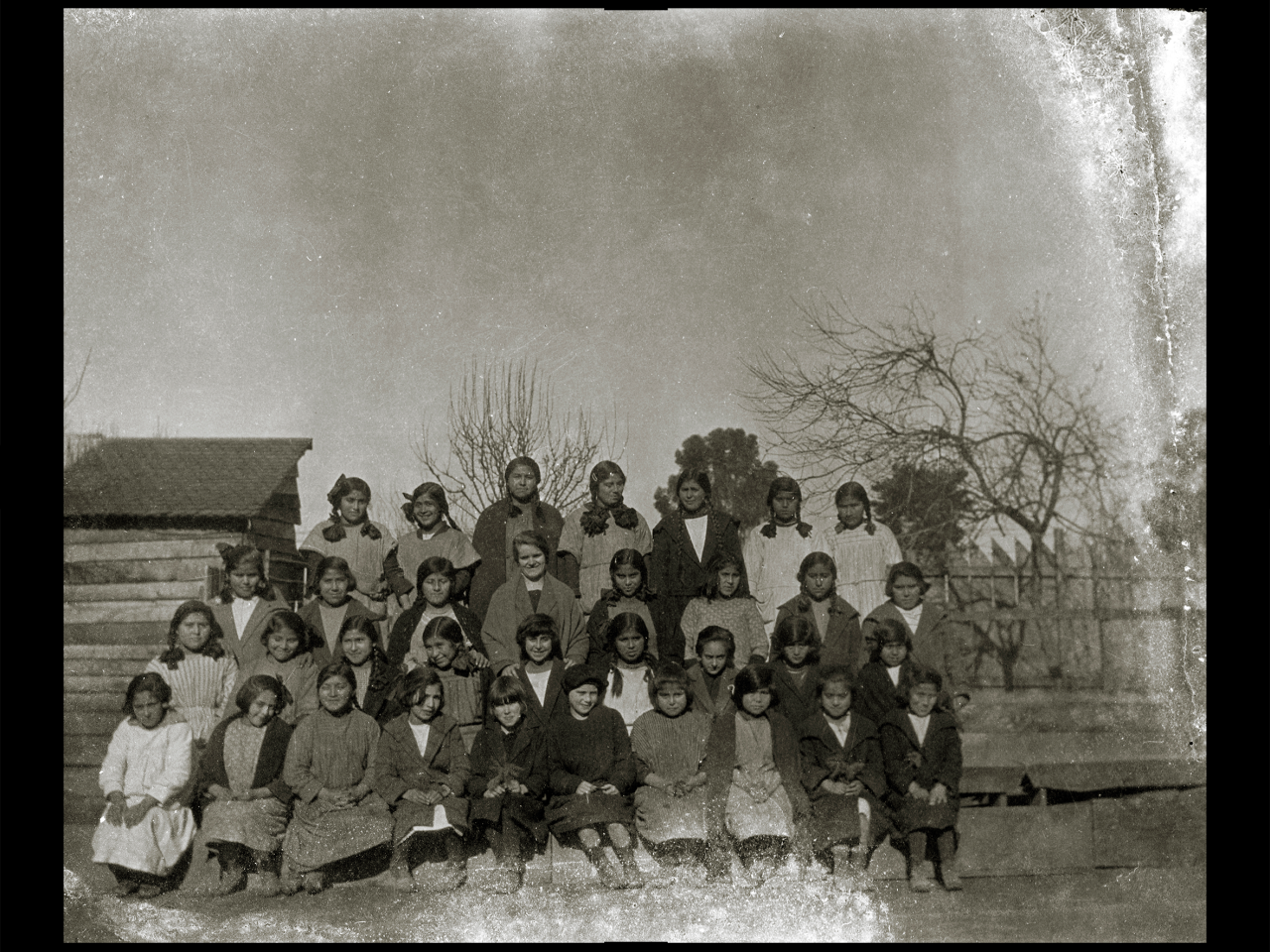 Alumnas Misión Araucana de Cholchol