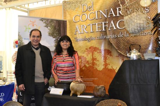 Director Regional del Consejo Nacional de las Culturas y las Artes, y la encargada de Educación y Extensión Museo Regional Araucanía.