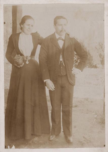 Celia Acuña y Belisario Villagra