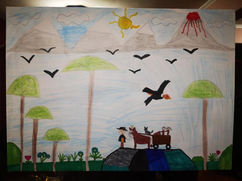 Primer Lugar Constanza Pilquiman Arellano Cuarto Año Básico Temuco.