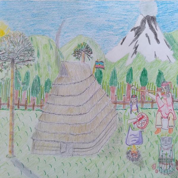 Segundo Lugar Paulo Parada Alanis Sexto Año Básico Pucón.