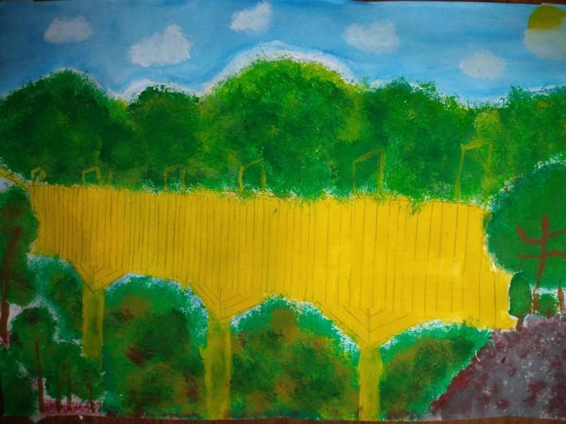 Tercer Lugar Magdalena Minio Gallegos Cuarto Año Básico Angol.