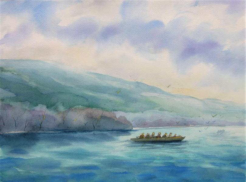 “Wampo rumbo a la costa”