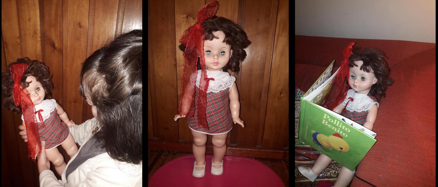 Muñeca de 70 años de antiguedad Muñeca de 70 años de antiguedad